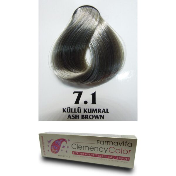 Farmavita Kullu Kumral 7.1 Clemency Color Tup Boya 60gr