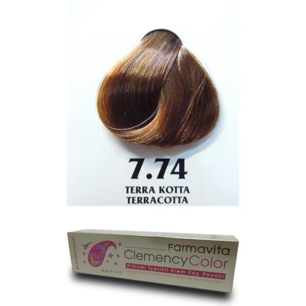 Farmavita Terra Kotta 7.74 Clemency Color Tup Boya 60gr